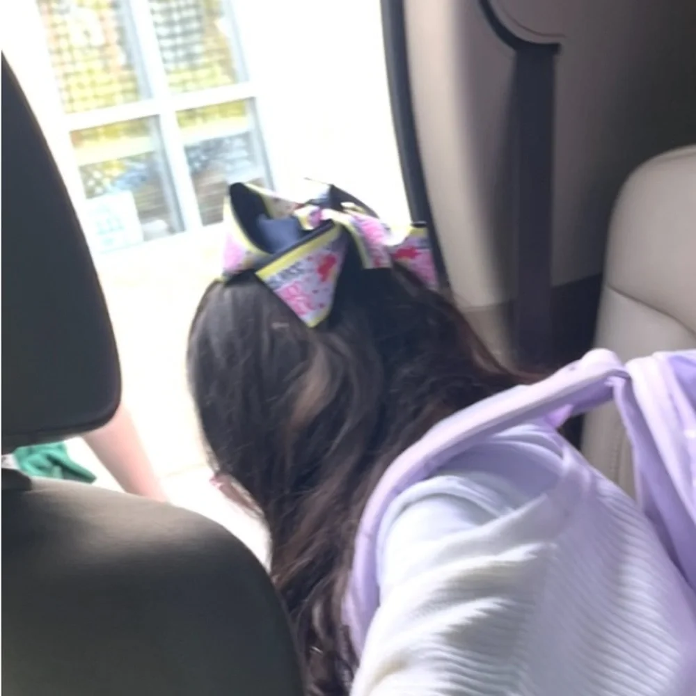 Boutique Handmade Bow Little Miss Third Grade Back to School Pencil Coquette